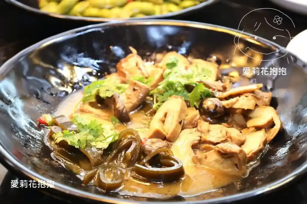 荷蓮蔬食海帶豆干